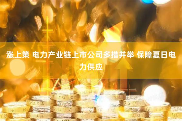 涨上策 电力产业链上市公司多措并举 保障夏日电力供应