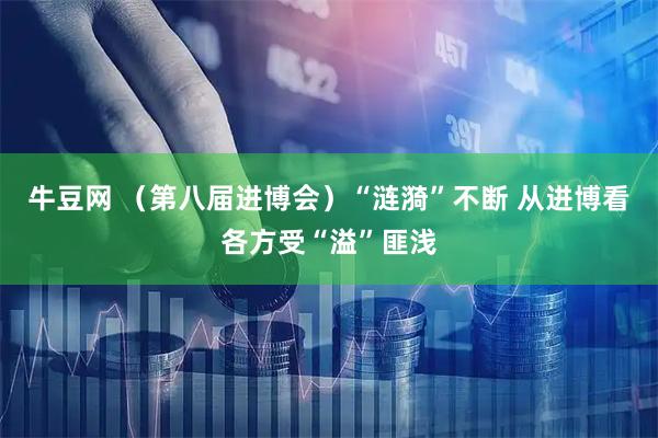 牛豆网 （第八届进博会）“涟漪”不断 从进博看各方受“溢”匪浅